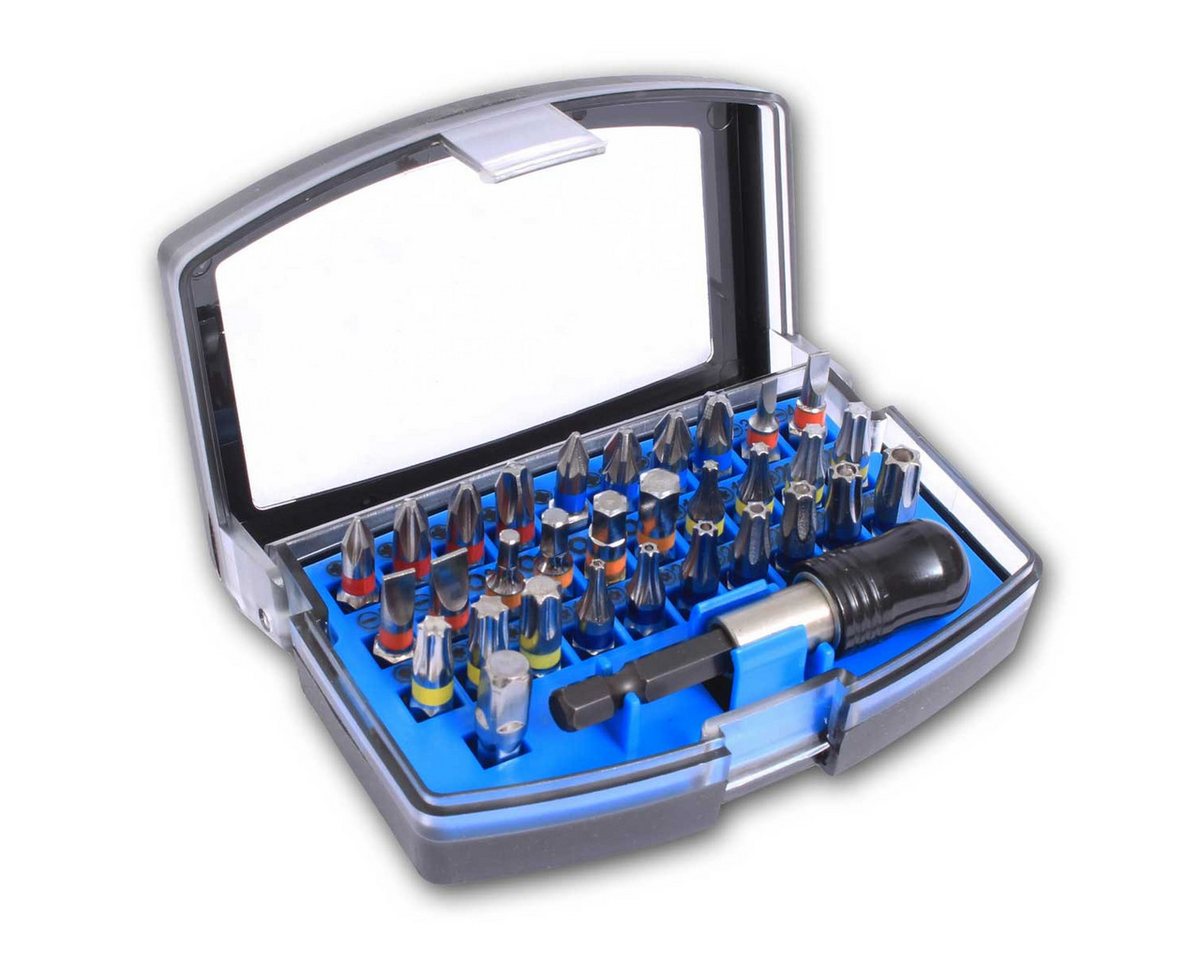 world-trading-net Bit-Set Bitbox mit Bithalter 32-teilig, mit Gürtelclip world-trading-net Bit-Set Bitbox mit Bithalter 32-teilig, mit Gürtelclip von world-trading-net