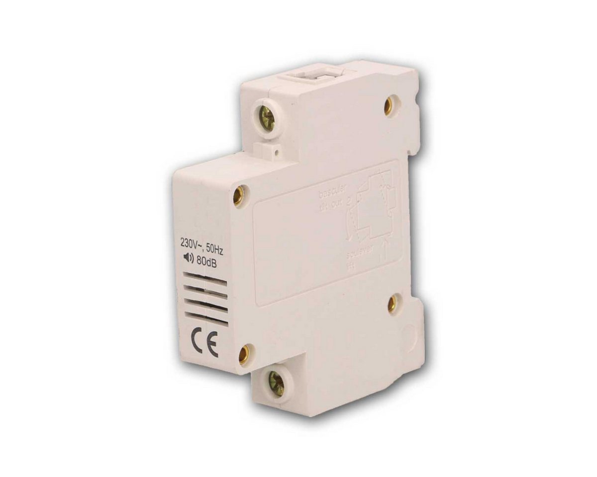 world-trading-net DIN-Stecker Türklingel für Din-Schiene im Sicherungskasten world-trading-net DIN-Stecker Türklingel für Din-Schiene im Sicherungskasten von world-trading-net