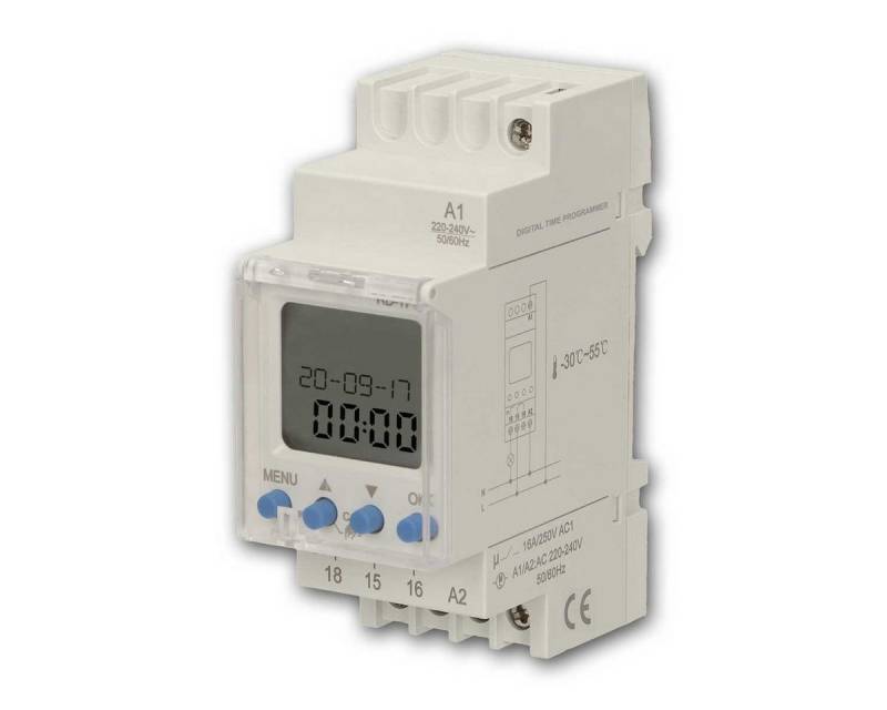 world-trading-net DIN-Stecker digit. Zeitschaltuhr DIN-Schiene, 100 Progr, 2-Kan world-trading-net DIN-Stecker digit. Zeitschaltuhr DIN-Schiene, 100 Progr, 2-Kan von world-trading-net