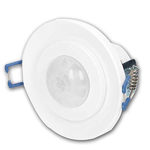 world-trading-net - Decken-Einbau-Bewegungsmelder 360°, Infrarot Sensor, Erfassungsbereich 360°, LED geeignet von world-trading-net