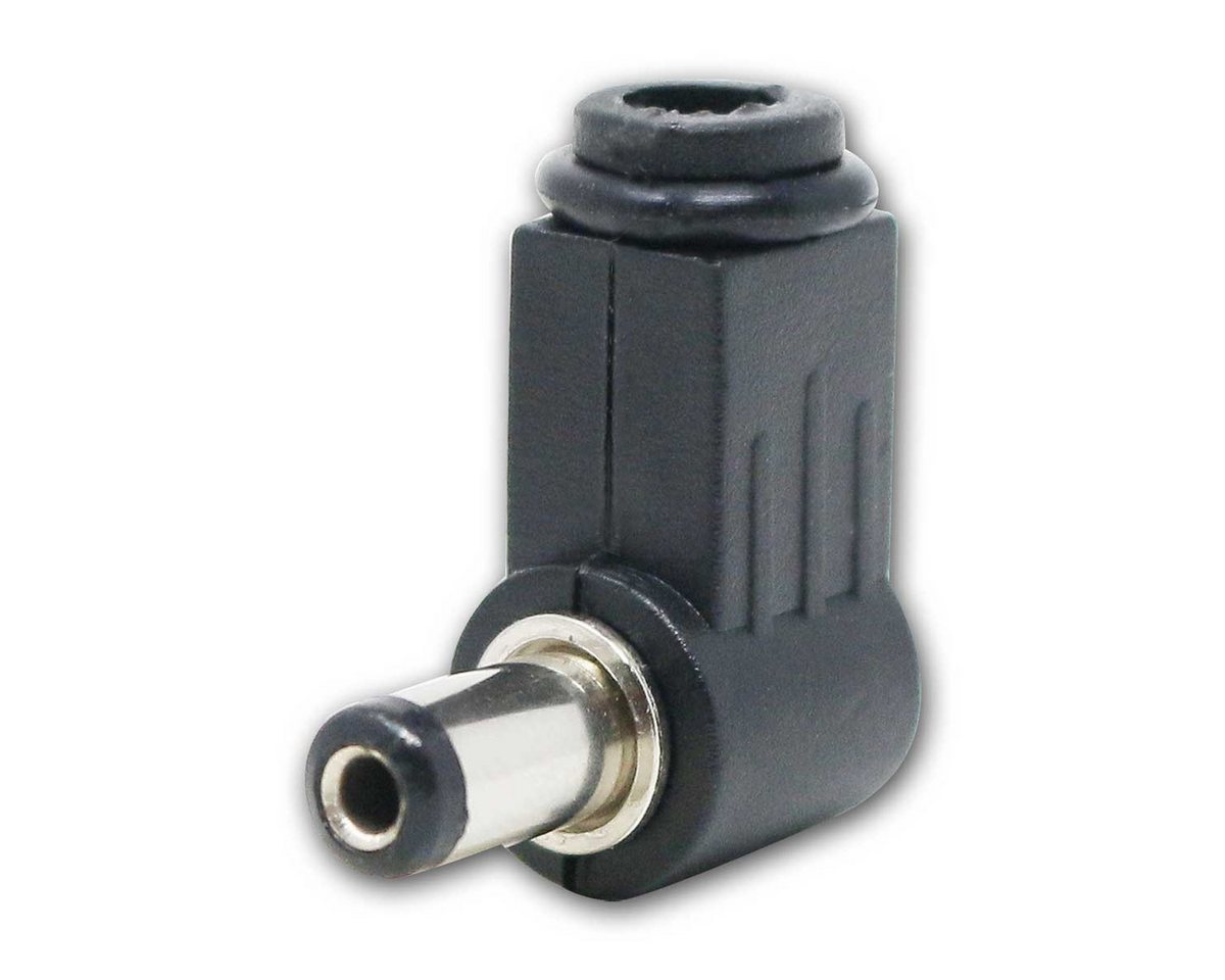 world-trading-net F-Stecker DC-Stecker 90° abgewinkelt, 5,5x2,1mm, Lötanschluß von world-trading-net