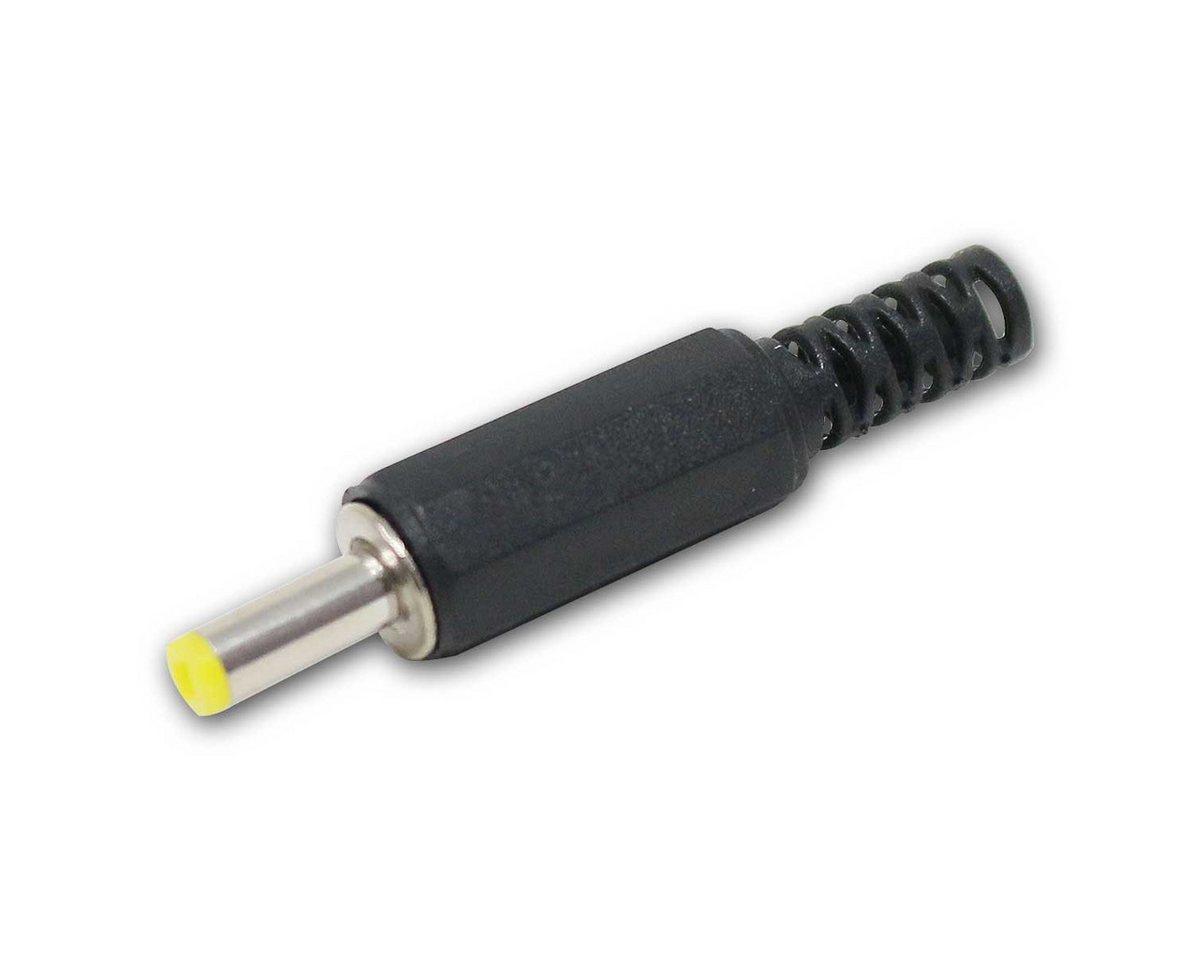 world-trading-net F-Stecker DC-Stecker mit Knickschutz, 4,0x1,7mm, Lötanschluß von world-trading-net