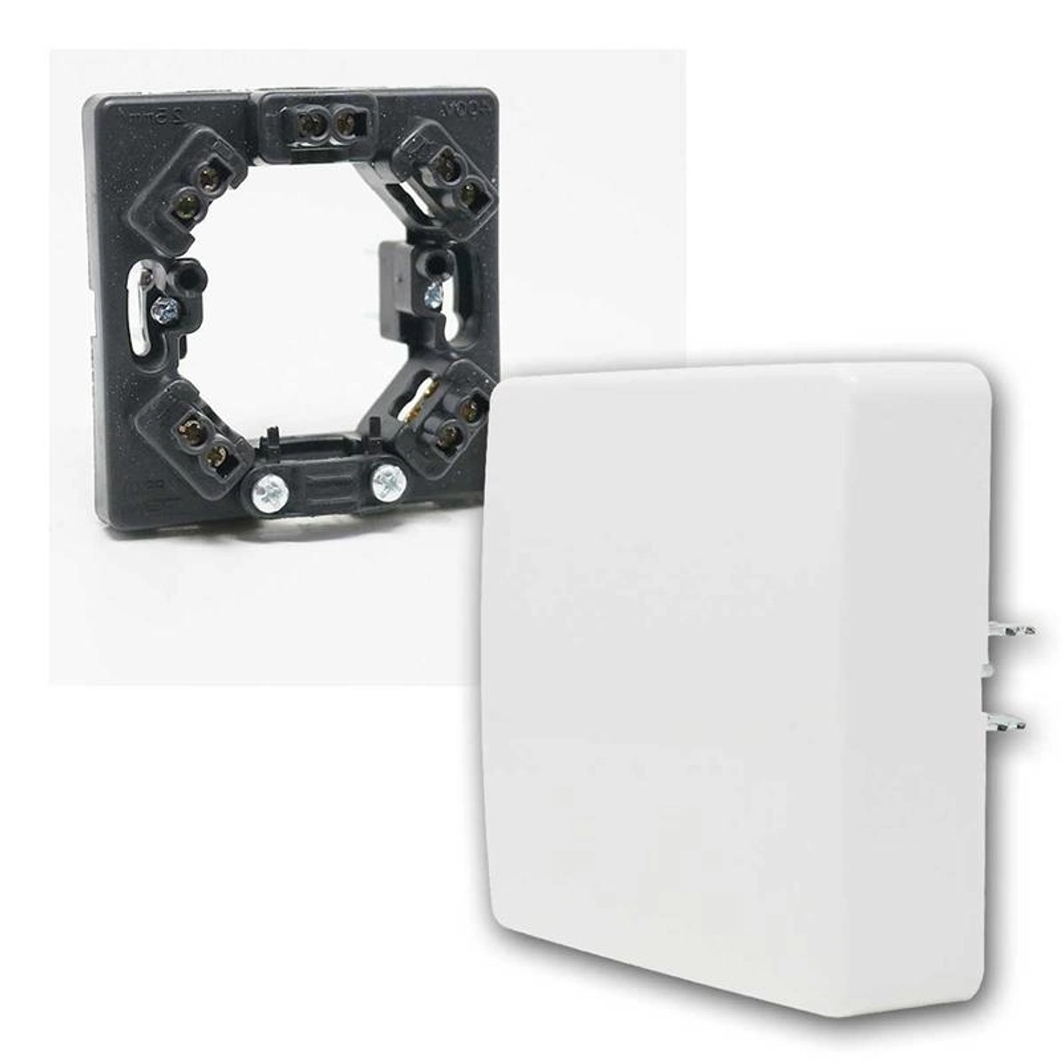 world-trading-net Herdanschluss Dose Weiß 3PNE 5x4mm von world-trading-net