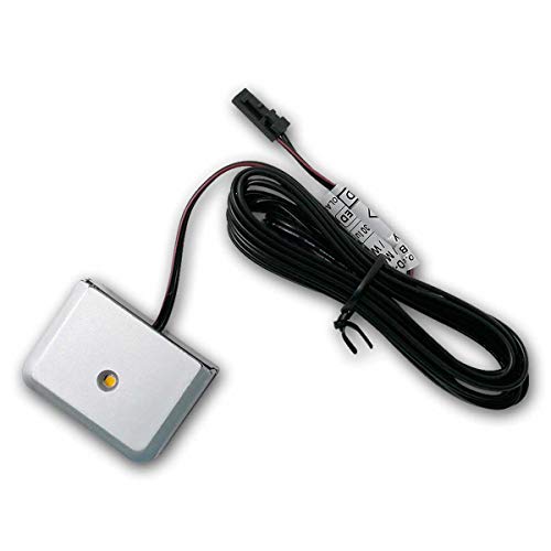 world-trading-net - LED Glasbodenbeleuchtung Clip-3D, silber, Leuchtfarbe kaltweiß, 12V von world-trading-net