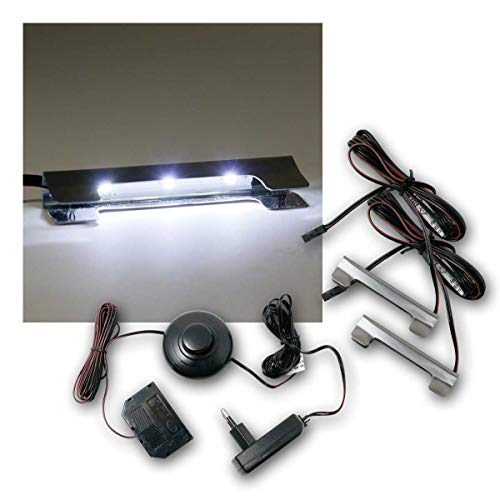 world-trading-net - LED Glasbodenbeleuchtung Clip-3D im 2er Set, Leuchtfarbe kaltweiß, inklusive Netzteil world-trading-net - LED Glasbodenbeleuchtung Clip-3D im 2er Set, Leuchtfarbe kaltweiß, inklusive Netzteil von world-trading-net