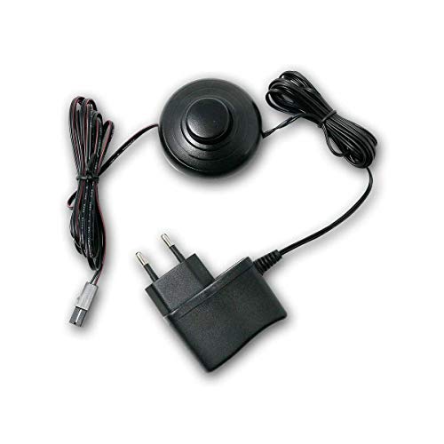 world-trading-net - LED Steckernetzteil 12V DC 1,8W, Fußschalter, mit Mini-Steckerbuchse von world-trading-net