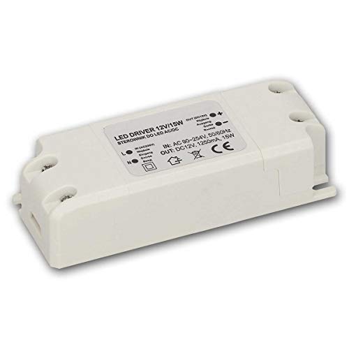 world-trading-net - LED Transformator WTN-D15, 0-15W 12V, 100x25x40mm, LED Driver, Konstantspannungs-Netzteil, Trafo 12 Volt, Vorschaltgerät, EVG, LEDs Drossel, Treiber stabilisiert, 15 Watt world-trading-net - LED Transformator WTN-D15, 0-15W 12V, 100x25x40mm, LED Driver, Konstantspannungs-Netzteil, Trafo 12 Volt, Vorschaltgerät, EVG, LEDs Drossel, Treiber stabilisiert, 15 Watt von world-trading-net