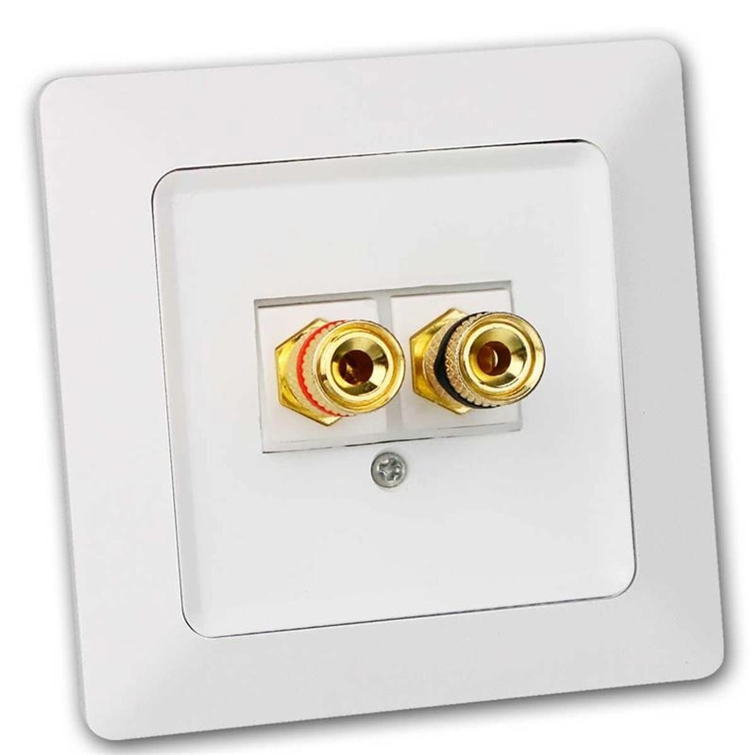 world-trading-net MILOS Lautsprecher Dose Weiß Unterputz von world-trading-net