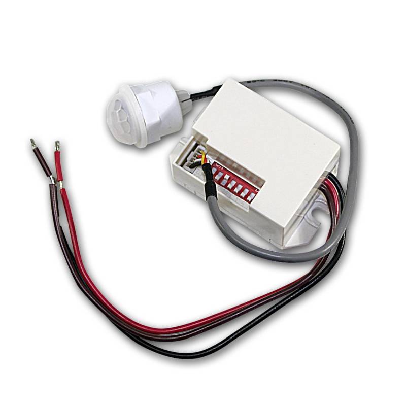 world-trading-net Mini PIR-Bewegungsmelder Zum Einbau 12V DC 26A von world-trading-net