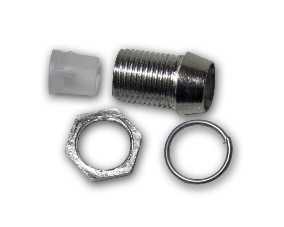 world-trading-net Montagezubehör 50 Metallfassungen Schraube für 5mm Standard LEDs world-trading-net Montagezubehör 50 Metallfassungen Schraube für 5mm Standard LEDs von world-trading-net