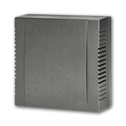 world-trading-net - QUARTO Mini Zweiklang Türklingel, 230V, für Innenbereich, graphit-grau von world-trading-net