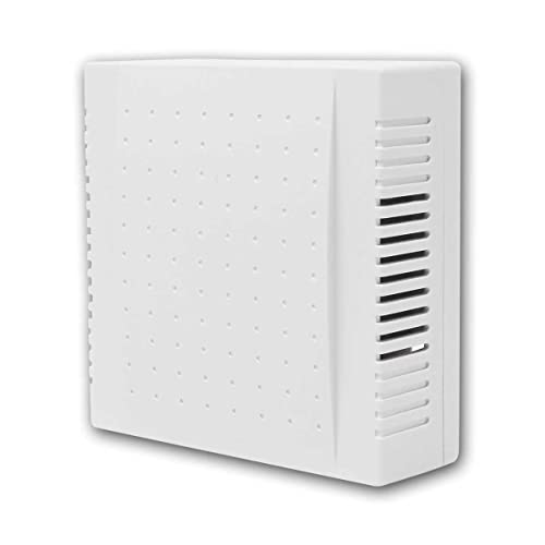 world-trading-net - Quarto Mini Zweiklang Türklingel, 230V, für Innenbereich, purweiß von world-trading-net
