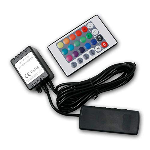world-trading-net - RGB LED Controller IR-FB, 9er Buchse, 12V/6A von world-trading-net