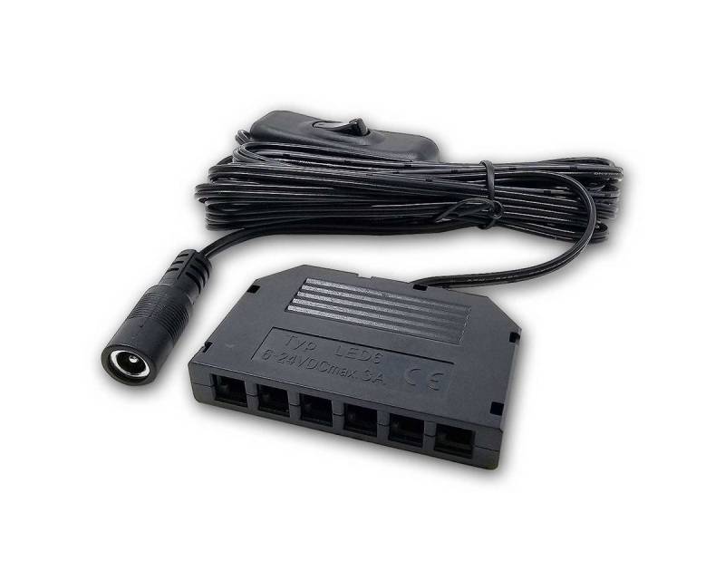 world-trading-net Schalter Mini AMP Verteiler schwarz, Schalter, DC-Buchse world-trading-net Schalter Mini AMP Verteiler schwarz, Schalter, DC-Buchse von world-trading-net
