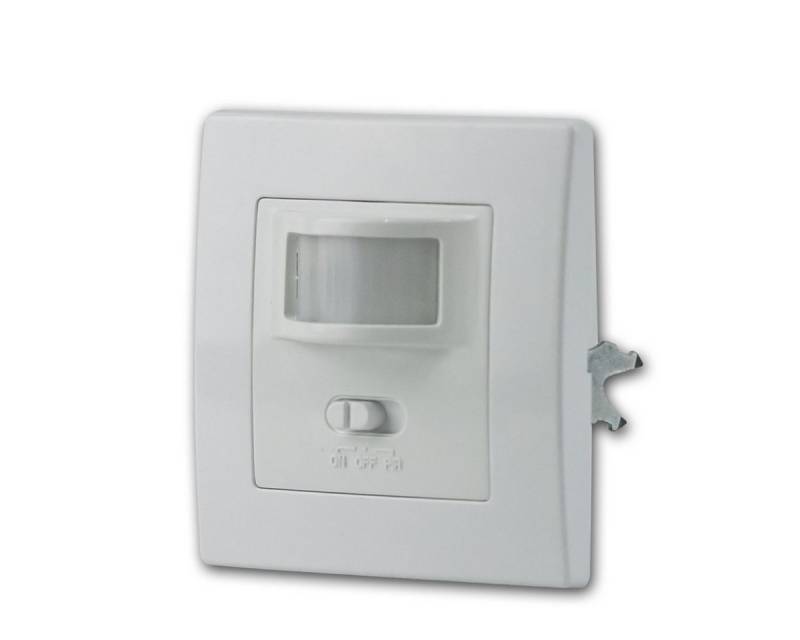 world-trading-net Sensor Unterputz Bewegungsmelder 2Draht 160° LED geeignet von world-trading-net