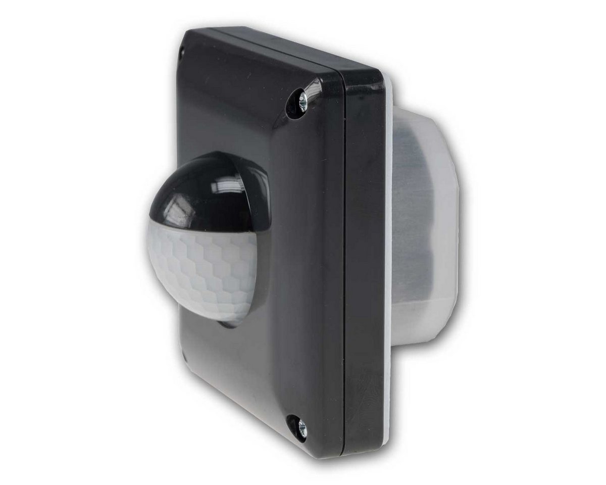 world-trading-net Bewegungsmelder Unterputz Bewegungsmelder sw 190° IP65 LED geeign von world-trading-net
