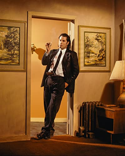 Pulp Fiction (1994) John Travolta Foto, 25,4 x 20,3 cm von worldphotographs