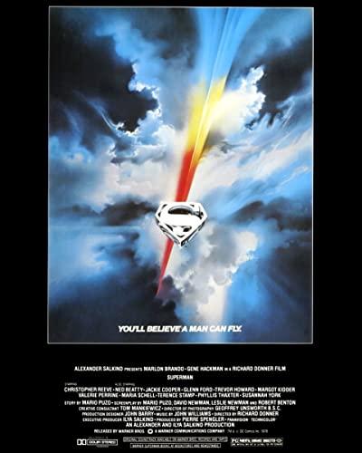 worldphotographs Superman The Movie (1978) Poster 10x8 Photo von worldphotographs