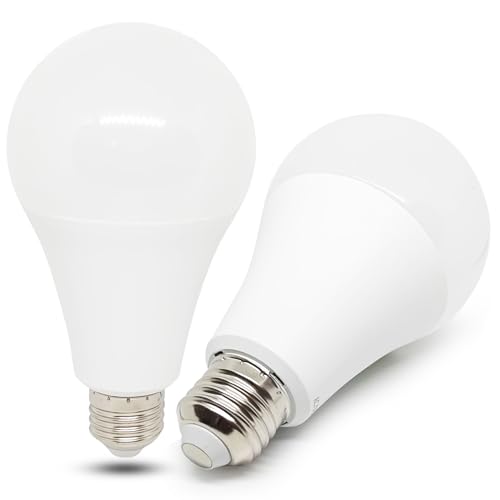 E27 12V LED 12W Warmweiß 3000K Glühbirne für Wohnmobil Gartenhaus, E27 24 Volt Garagelampe, AC/DC 12V/24V/36V/48V/12V-60V LED Lampe für Garage Kabine, 2er-Set E27 12V LED 12W Warmweiß 3000K Glühbirne für Wohnmobil Gartenhaus, E27 24 Volt Garagelampe, AC/DC 12V/24V/36V/48V/12V-60V LED Lampe für Garage Kabine, 2er-Set von wossluck