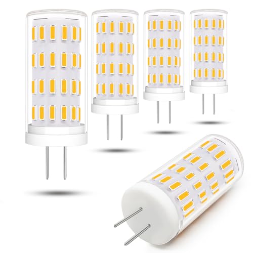 wossluck Dimmbar 12V G4 LED Lampe Warmweiss 3000K, G4 LED Leuchtmittel 3W LED Birnen, ersatz G4 Halogen 30W-35W, AC/DC 12-24V G4 Stiftsockellampe LED 5er Pack wossluck Dimmbar 12V G4 LED Lampe Warmweiss 3000K, G4 LED Leuchtmittel 3W LED Birnen, ersatz G4 Halogen 30W-35W, AC/DC 12-24V G4 Stiftsockellampe LED 5er Pack von wossluck