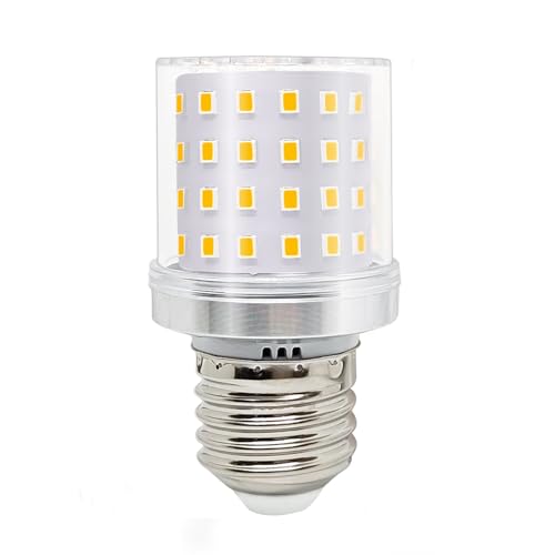 wossluck E27 LED Warmweiss 9W Mais Birne Lampen 3000K 800LM Ersetzt Glühbirnen 80W, Kompakt Edison Maiskolben Birnen Kerze Licht Glühbirne Nicht Dimmbar AC100V-265V - 1er Pack von wossluck