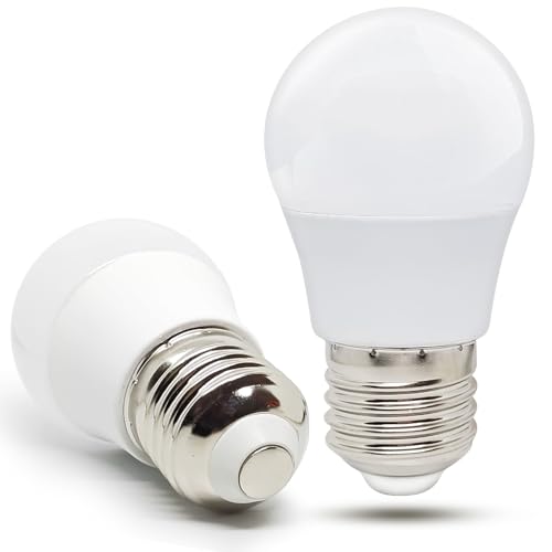 wossluck E27 LED Warmweiss Dimmbar 5W (ersetzt 50W), 220V-240V 3000 Kelvin, 2er-Pack von wossluck