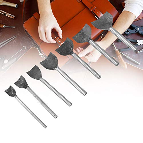 Eckenabrunder, 7Pcs(15-45mm) Leder Locher Cutter Round Corner Punch Leder Werkzeug DIY Leder Craft Locher Werkzeug Halbrund 1/4 Bogen Halbkreis Stanzwerkzeug Puncher von wosume