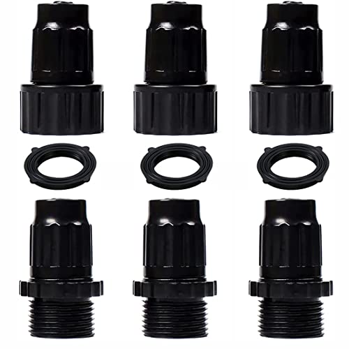 3 Sets erweiterbarer Gartenwasserschlauch Mender Armaturen männlich weiblich Reparatursatz Wasserhahn Adapter Wasserschlauchverbinder mit extra Gummi-Unterlegscheiben 3 Sets erweiterbarer Gartenwasserschlauch Mender Armaturen männlich weiblich Reparatursatz Wasserhahn Adapter Wasserschlauchverbinder mit extra Gummi-Unterlegscheiben von wowoda