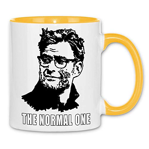 wowshirt Tasse The Normal One Jurgen Klopp Liverpool LFC YNWL, Farbe:White - Yellow von wowshirt