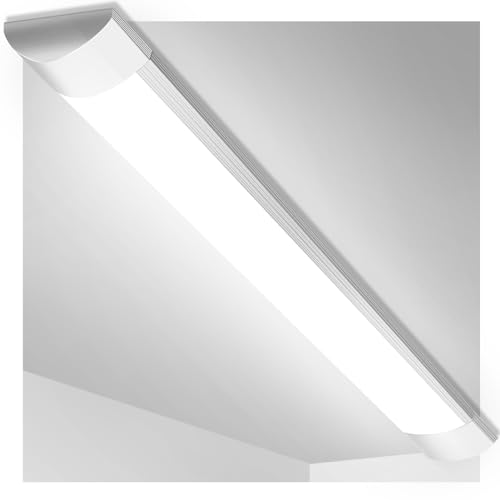 wowspeed Feuchtraumleuchte Led 90cm, 30W 3600LM Kellerlampe 4000K Neutralweiß LED Röhre 130° Abstrahlwinkel LED Feuchtraumleuchte für Badzimmer Wohnzimmer Küche Garage Büro von wowspeed