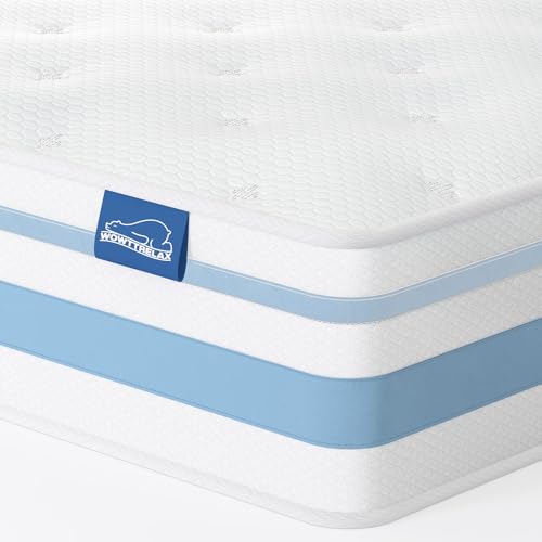 wowttrelax Doppelbett-Matratze, 137 cm, Memory-Schaum-Matratze in einer Box, blau wowttrelax Doppelbett-Matratze, 137 cm, Memory-Schaum-Matratze in einer Box, blau von wowttrelax
