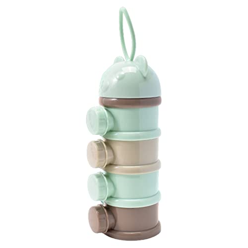 4 Lagiger Milchpulver Portionierer Baby Milchpulver Dispenser Milch Pulver Spender Milchpulverspender Milchpulver Portionierer Tragbare Milchkasten Baby Portionierer Pulver Baby Milchpulver Box von woyufen