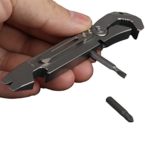 Handheld Handheld Werkzeug EDC Pry Bar Titanium EDC Carry- Pocket Crowbar Schraubendreher Schlüssel Werkzeugkasten Flaschenöffner Handheld Handheld Werkzeug EDC Pry Bar Titanium EDC Carry- Pocket Crowbar Schraubendreher Schlüssel Werkzeugkasten Flaschenöffner von woyufen