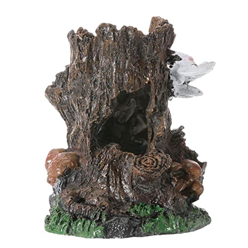 woyufen 1 Stück Aquarium Treibholz Dekoration Aquarium Baum Statue Dekorationen Aquarium Deko Baumstamm Groß Aquarium Dekoration Aqua Ornaments Harz für Kleine Garnele Fisch von woyufen