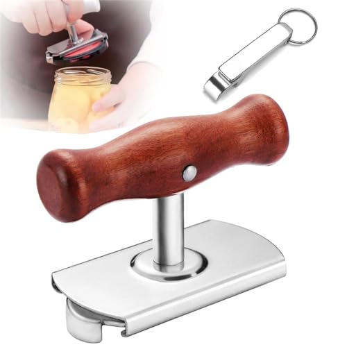 MüHeloser Arthritis-GlasöFfner DosenöFfner Manuell SchraubdeckelöFfner Can Opener FüR Familie, Picknick,GeschäFt von wozloify
