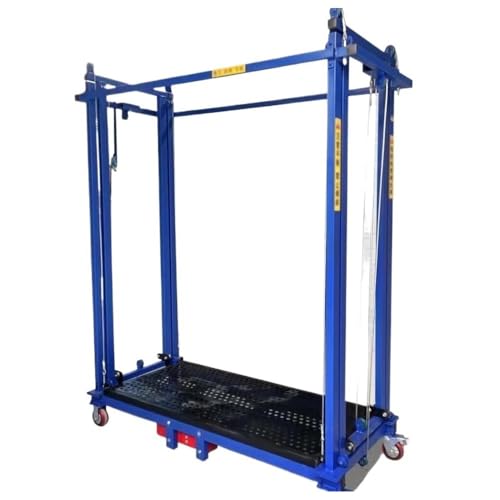 Gerüstleiter ﻿ 300kg load-bearing electric scaffolding lift mobile folding construction site construction home decoration multi-function remote control lifting platform Mobiles Gerüst auf Rädern(3M) von wpenshiDM125