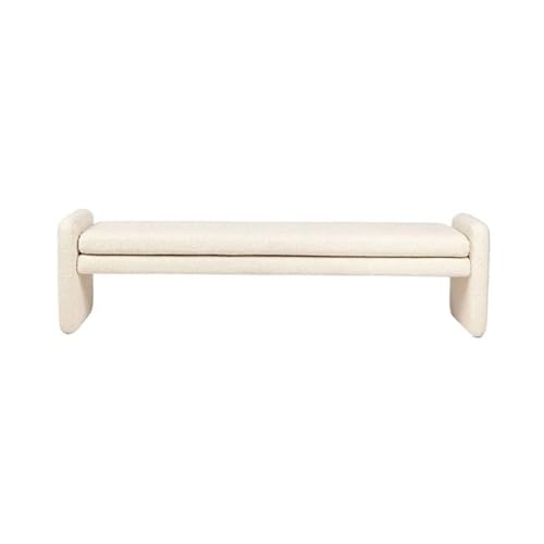 wpenshiDM125 Hocker am Bettende Einfacher Nachttischhocker aus Stoff, Wohnzimmer-Sofahocker, Moderne Garderobenbank, Eingangsbereich, Tor, Schuhwechselhocker Wohnzimmerbank(140 * 45 * 45cm) von wpenshiDM125