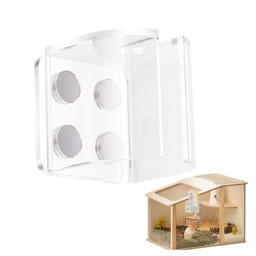 Hamster Flaschenhalter Stabiler BAU - Käfig Wasserlieferant Stand | Stabile Installation bequem und langlebig | Hamster -Wasserflaschenhalter - Zubehör für kleine Tier Hamster Flaschenhalter Stabiler BAU - Käfig Wasserlieferant Stand | Stabile Installation bequem und langlebig | Hamster -Wasserflaschenhalter - Zubehör für kleine Tier von wqibq