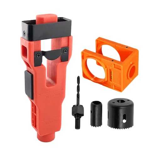 Kit d’Installation de Serrure des Porte - Outil dee Perçage Serrures | Ensemble Complet Scie-Cloche Guide Ajustable | Kits Serure Portes- Bois Métal Bricolage Maison Kit d’Installation de Serrure des Porte - Outil dee Perçage Serrures | Ensemble Complet Scie-Cloche Guide Ajustable | Kits Serure Portes- Bois Métal Bricolage Maison von wqibq