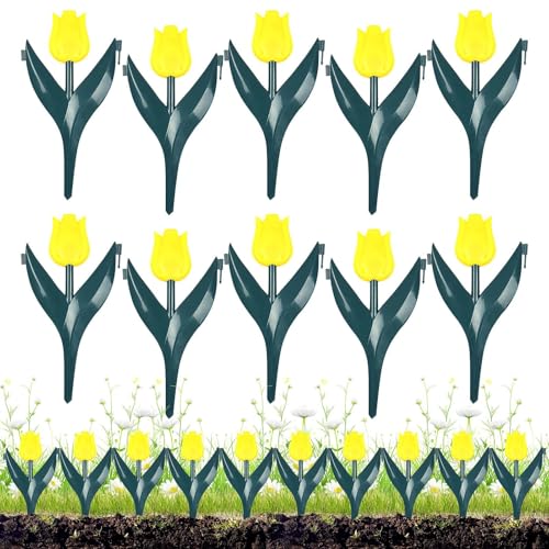 Recinzione per aiuole da giardino – Bordatura decorativa plastica resistente – Recinto modulare per Fiori – Recinziones ornamentale per esterni – Bordo aiuola giardinos flessibile Recinzione per aiuole da giardino – Bordatura decorativa plastica resistente – Recinto modulare per Fiori – Recinziones ornamentale per esterni – Bordo aiuola giardinos flessibile von wqibq