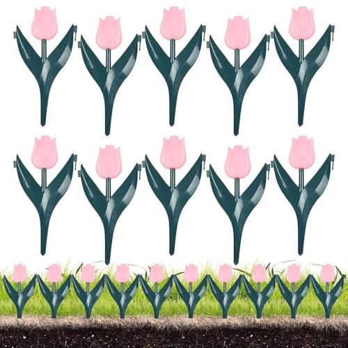 Recinzione per aiuole da giardino – Bordatura decorativa plastica resistente – Recinto modulare per Fiori – Recinziones ornamentale per esterni – Bordo aiuola giardinos flessibile Recinzione per aiuole da giardino – Bordatura decorativa plastica resistente – Recinto modulare per Fiori – Recinziones ornamentale per esterni – Bordo aiuola giardinos flessibile von wqibq