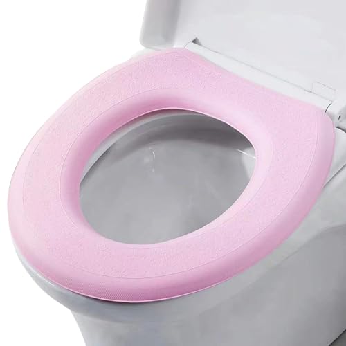 wqibq Toilettensitzabdeckung | Wasserdicht Wc Sitz Kissen| Toilettensitzbezug Pad Mit Griff | Toilette Sitz Abdeckung Damit Ist Es Mehr Als Flexibel Für Ihre Badezimmerbedürfnisse| von wqibq