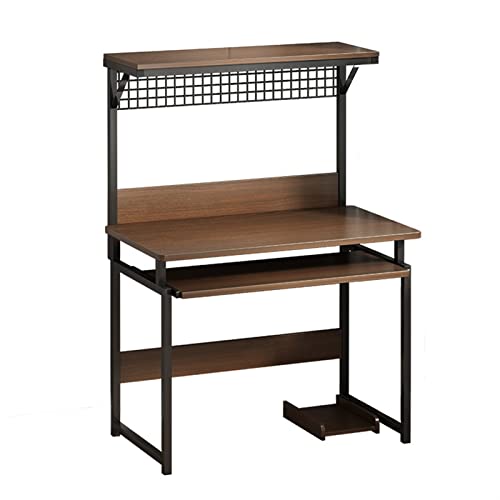 Computertische, multifunktionaler Desktop-PC-Schreibtisch mit Bücherregal, Heimbüro, PC-Schreibtisch, stabiler Metallrahmen, moderner Schreibarbeitsplatz mit Tastaturablage und CPU-Ständer, Bürotische Computertische, multifunktionaler Desktop-PC-Schreibtisch mit Bücherregal, Heimbüro, PC-Schreibtisch, stabiler Metallrahmen, moderner Schreibarbeitsplatz mit Tastaturablage und CPU-Ständer, Bürotische von wsdhswhdhsdsds