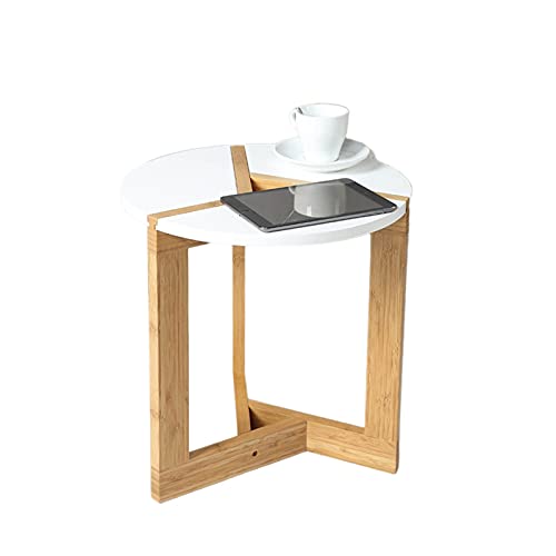 Esstisch, rund, klein, Bürotisch, Couchtisch, Meeting-Tisch für Küche, Wohnzimmer, moderner Esstisch (Farbe: klein, Größe: 1) (klein 1) von wsdhswhdhsdsds