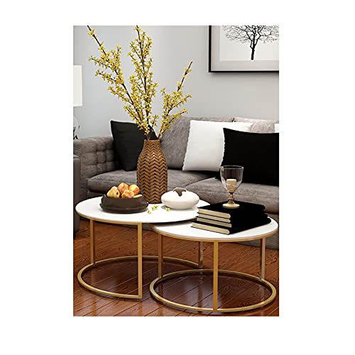 Esstisch, rund, klein, Bürotisch, Couchtisch, Meeting-Tisch für Küche, Wohnzimmer, wasserdicht, kleiner Beistelltisch (Farbe: 3, Größe: 1) (3 1) von wsdhswhdhsdsds