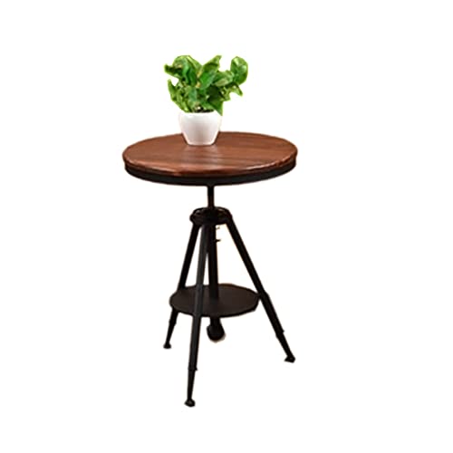 Esstisch, rund, klein, Bürotisch, Konferenztisch, Kaffeetisch, Konferenztisch, kleiner Tisch für Schlafzimmer (Farbe: 1, Größe: 55 cm Durchmesser) (1 x 55 cm Durchmesser) von wsdhswhdhsdsds
