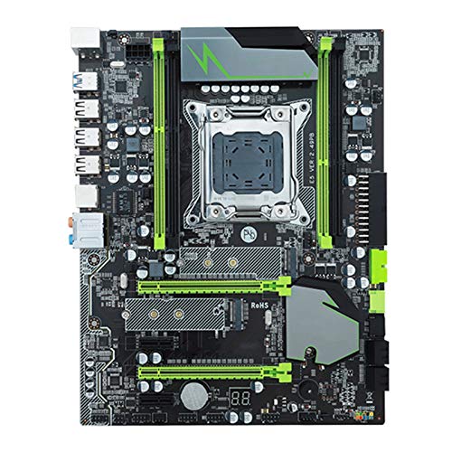 Motherboard-Motherboard passend für X79 Pro Motherboard mit Dual M.2 Slot NVMe SSD CPU Intel Xeon E5 2640 2,5 GHz RAM 16 G (4 x 4 G) Desktop-Motherboard Speicher Motherboard von wsdhswhdhsdsds