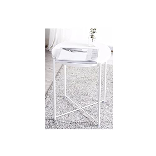 Runder Bistrotisch, kleiner runder Tisch, Kneipentisch für Zuhause und Büro, Bistrotisch (Farbe: Grün, Größe: 1) (Weiß 1) von wsdhswhdhsdsds