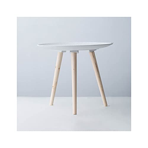 Runder Bistrotisch, kleiner runder Tisch, Kneipentisch für Zuhause und Büro, Konferenztisch (Farbe: Streifen, Größe: 1) (Streifen 1) von wsdhswhdhsdsds
