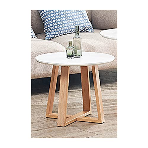 Runder Bistrotisch, kleiner runder Tisch, Kneipentisch für Zuhause und Büro, kleine Beistelltische für kleine Räume (Farbe: groß, Größe: 1) (klein 1) von wsdhswhdhsdsds